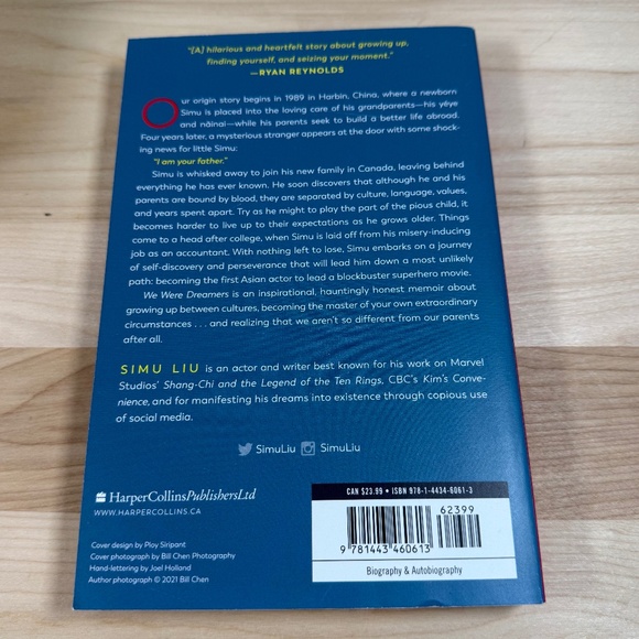 WE WERE DREAMERS Simu Liu Buy 1 for $12, 2 for $20, 3 for $24! - Picture 2 of 3